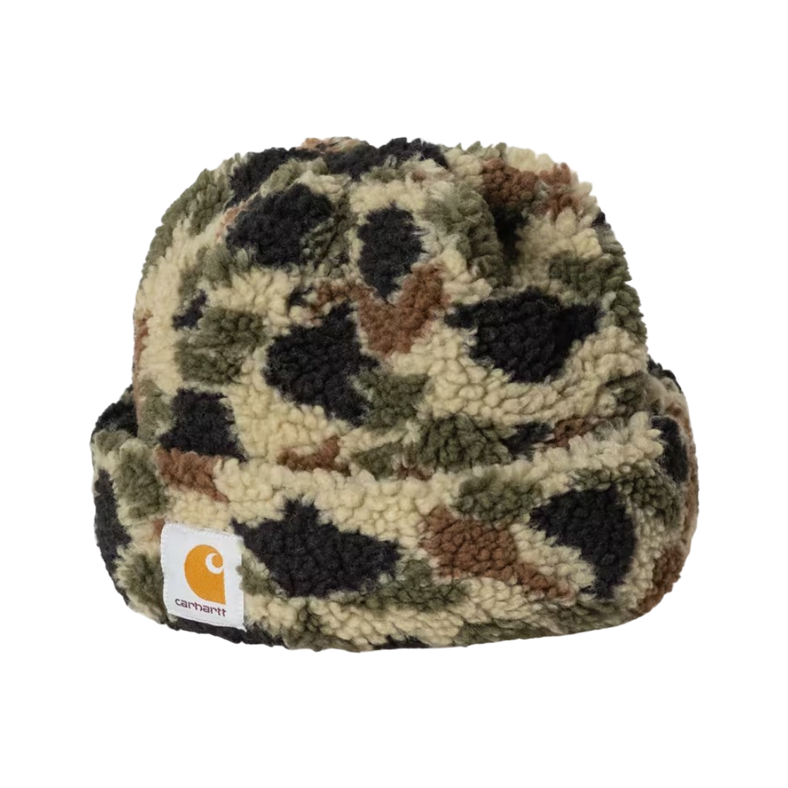 I033848-2GV-XX Carhartt WIP Prentis Beanie Camo Duck Jacquard Green