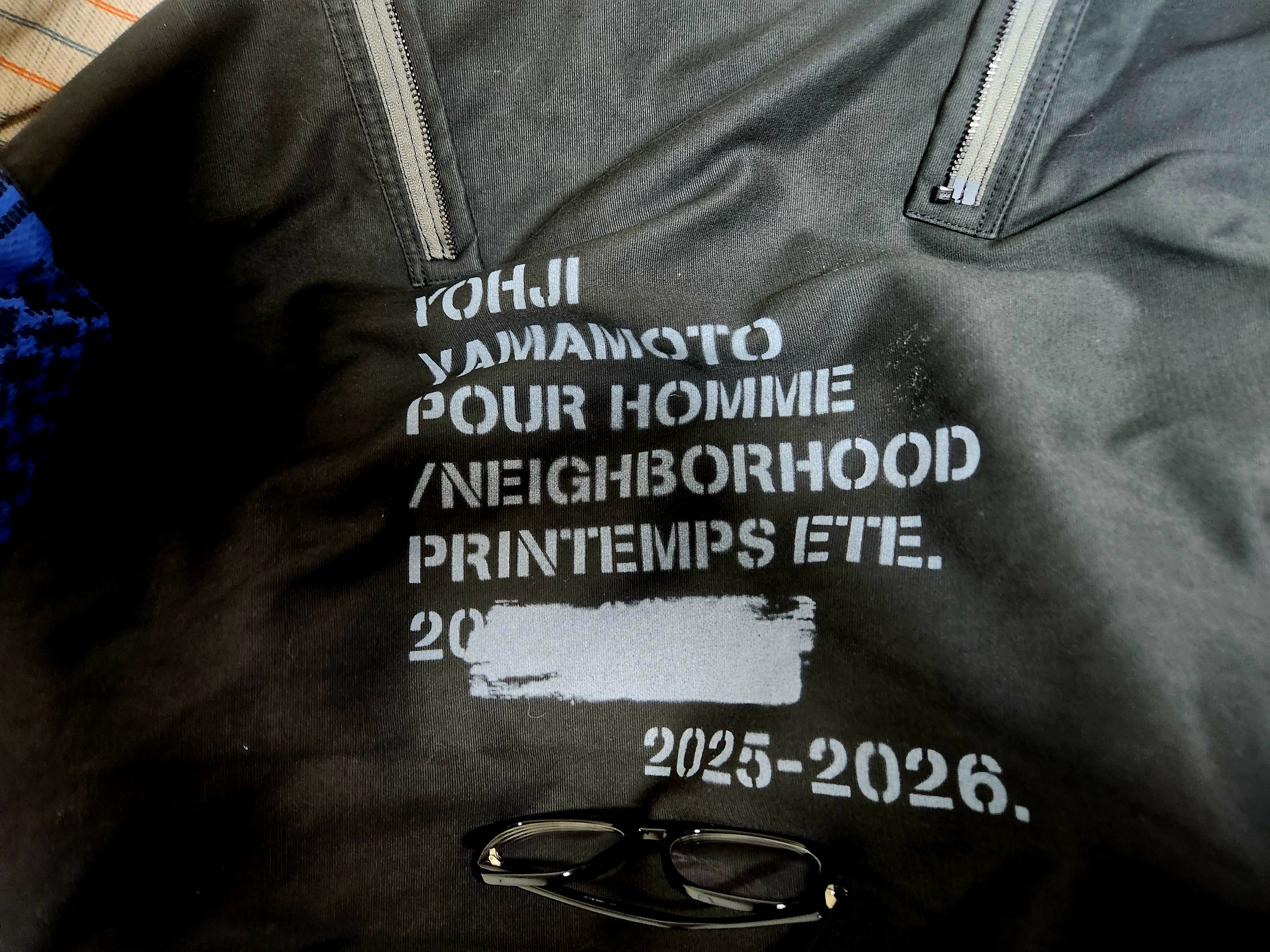 Neighborhood x Yohji Yamamoto A-1 Deck Jacket Mod Black 착용 스타일