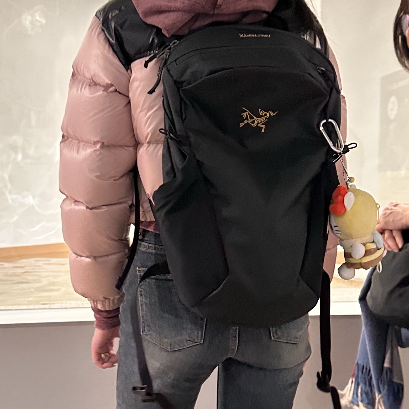 Arc'teryx Mantis 16 Backpack Black 착용 스타일