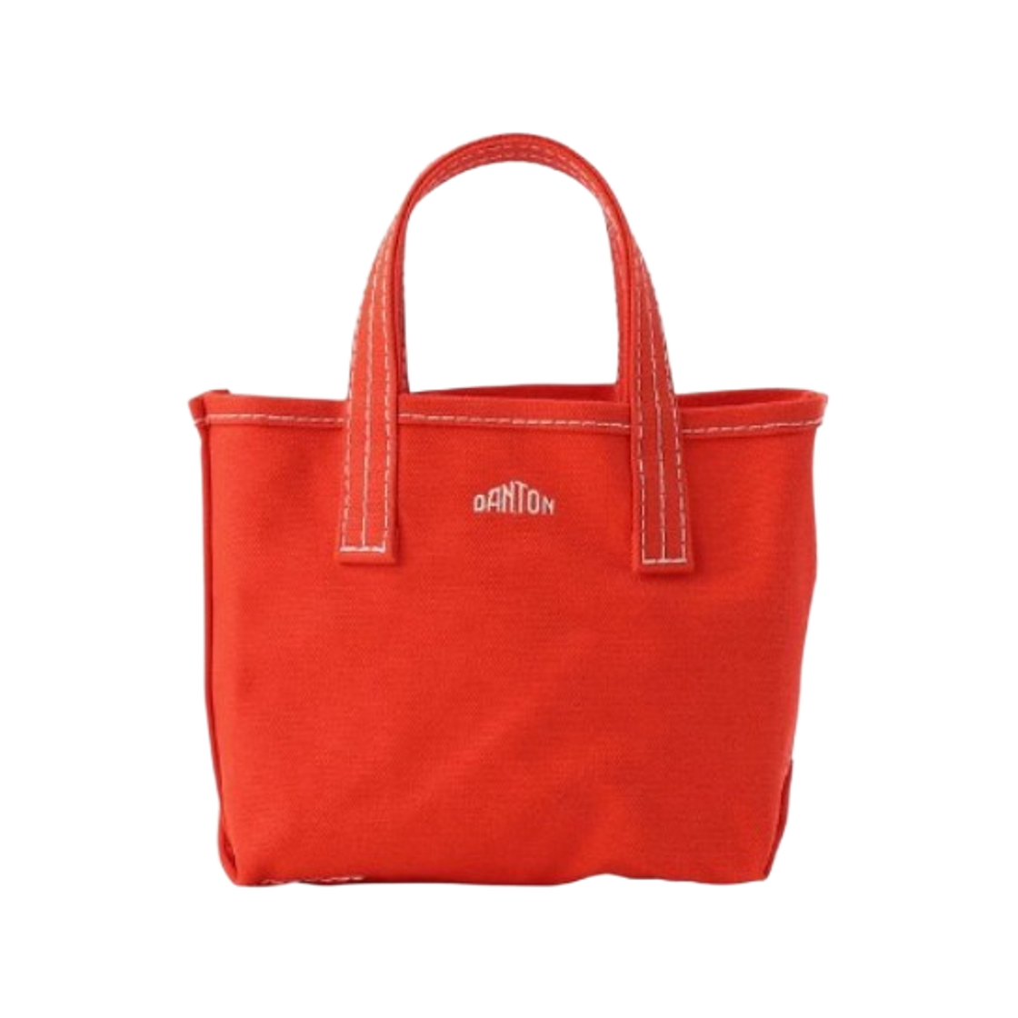 단톤 보주 쁘띠 코튼 캔버스 토트백 스칼렛(Danton Vosges Petit Cotton Canvas Tote Bag Scarlet)