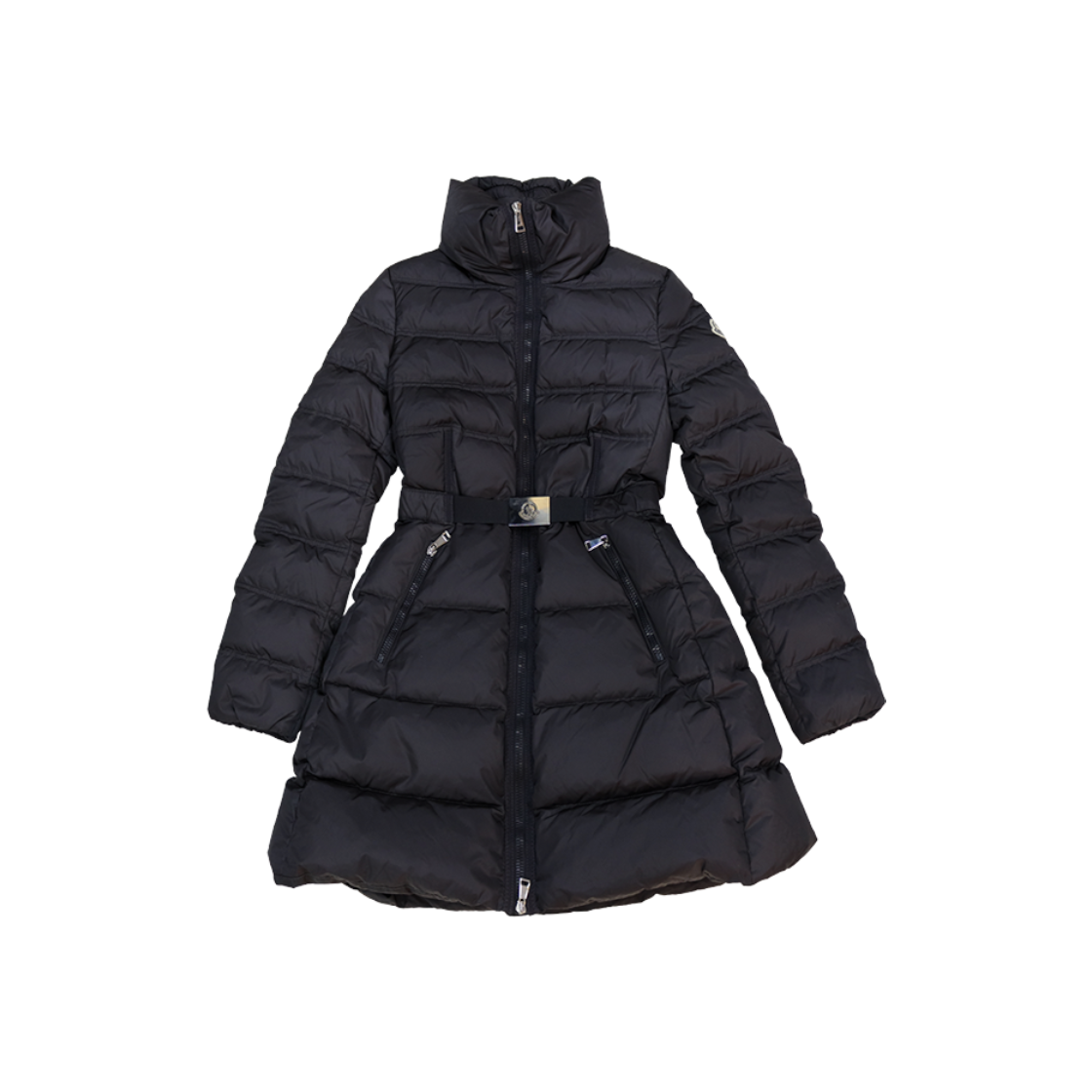 몽클레르 그레이  악상떼르 벨트 장식 롱패딩 A-C43213(Moncler Gray Axtent Belted Long Down Jacket A-C43213)