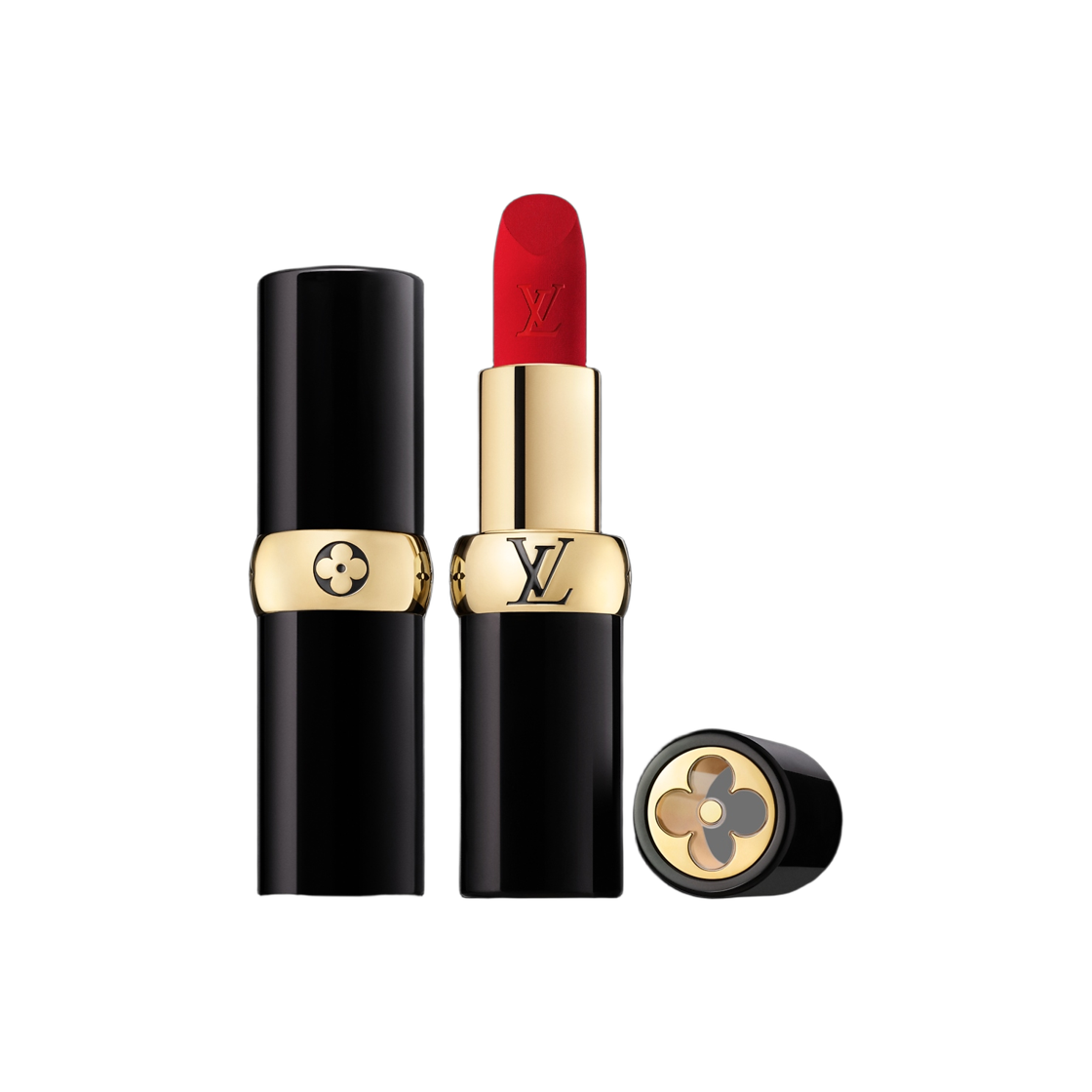 루이비통 LV 루즈 매트 립스틱 854 루즈 루이(Louis Vuitton LV Rouge Matte Lipstick 854 Rouge Louis)