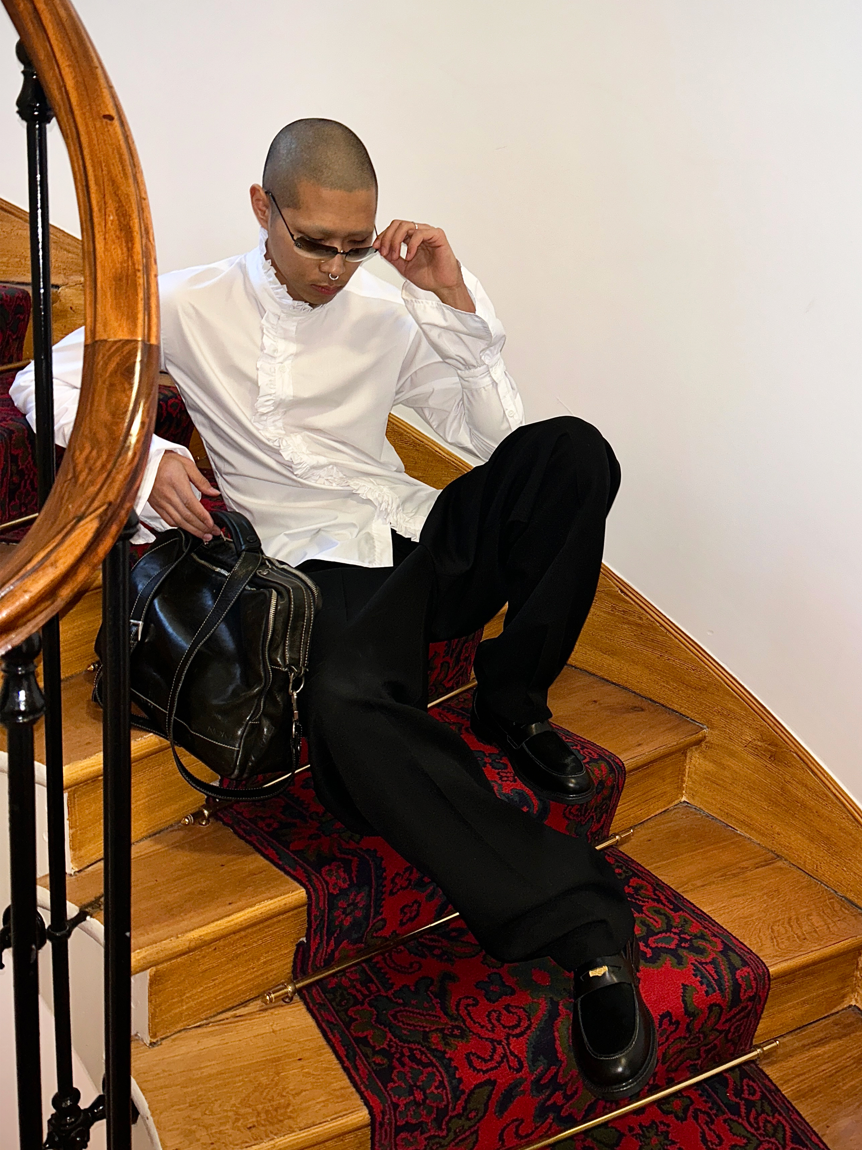 PENNY PLATE Men Loafer Coin Low 착용 스타일 - 1