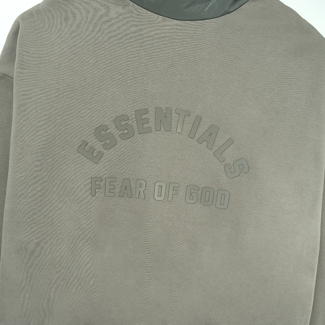에센셜 나일론 플리스 후드 실 - 24SS(Essentials Nylon Fleece Hoodie Seal - 24SS) - 3