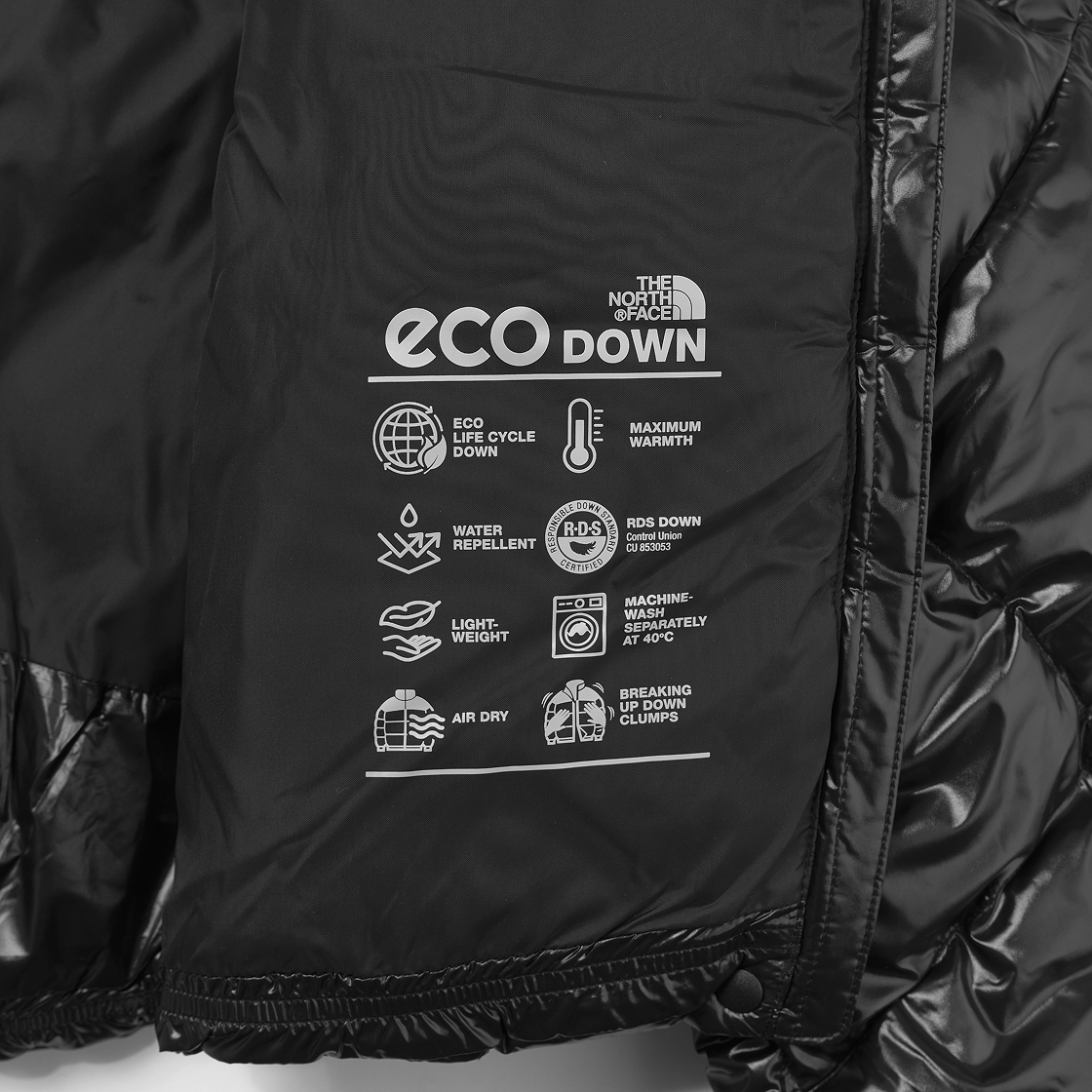 (W) 노스페이스 다이아몬드 다운 자켓 RDS 블랙 - 25FW((W) The North Face Diamond Down Jacket RDS Black - 25FW) - 6