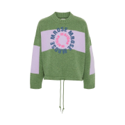 Martine Rose Logo Knit Green