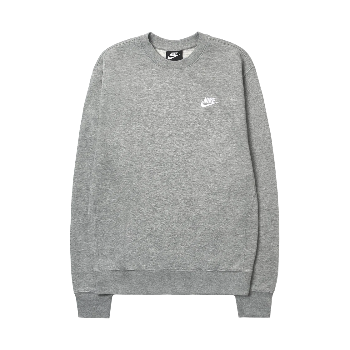 Nike Nike NSW Club French Terry Crew Sweatshirt Dark Grey Heather - Asia · S