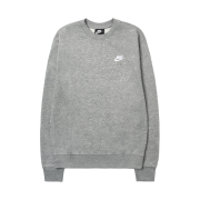Nike NSW Club French Terry Crew Sweatshirt Dark Grey Heather - Asia
