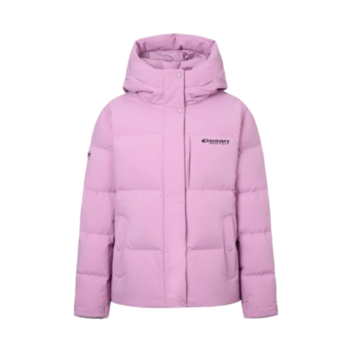 (W) 디스커버리 익스페디션 구스 다운 숏 패딩 라이트 바이올렛((W) Discovery Expedition Goose Down Short Padding Light Violet)