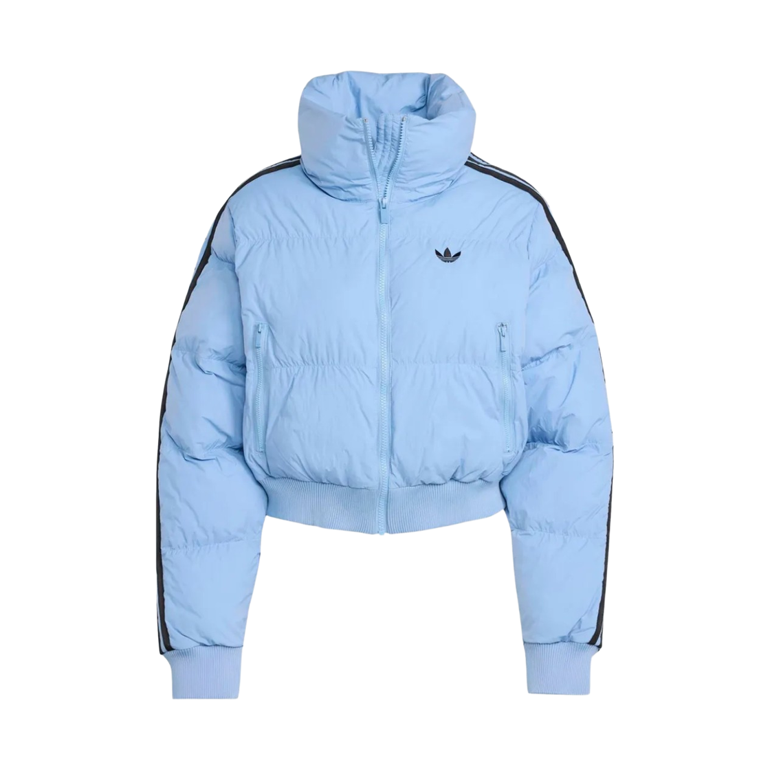 JX2969 (W) Adidas Originals Adicolor Cropped Down Puffer Ash Blue - KR Sizing