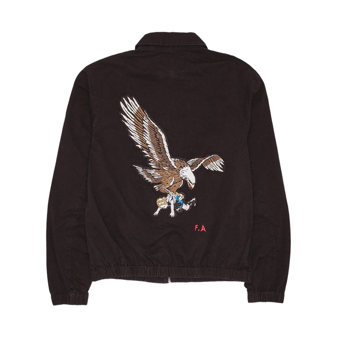 퍼킹 어썸 워시드 해링턴 자켓 블랙(Fucking Awesome Washed Harrington Jacket Black) - 2