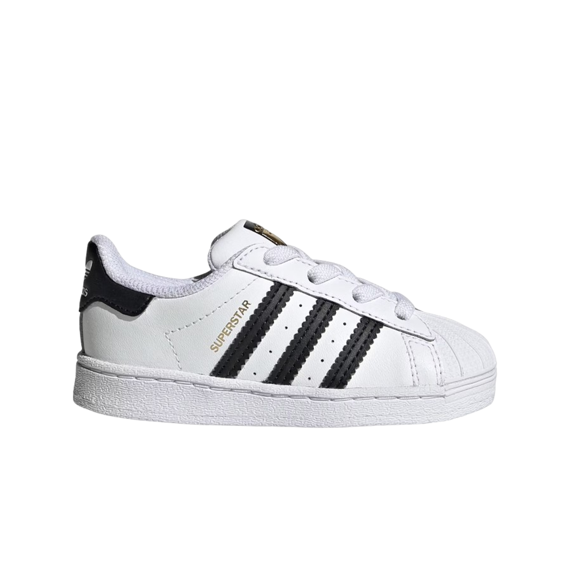 (인펀트) 아디다스 슈퍼스타 클라우드 화이트 코어 블랙((Infant) Adidas Superstar Cloud White Core Black) - 1