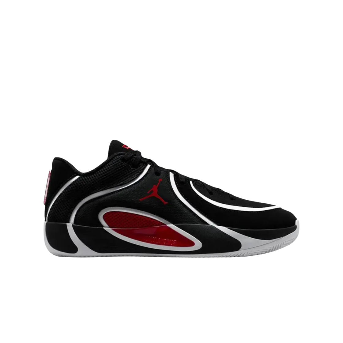 조던 테이텀 4 PF 블랙 유니버시티 레드(Jordan Tatum 4 PF Black University Red)