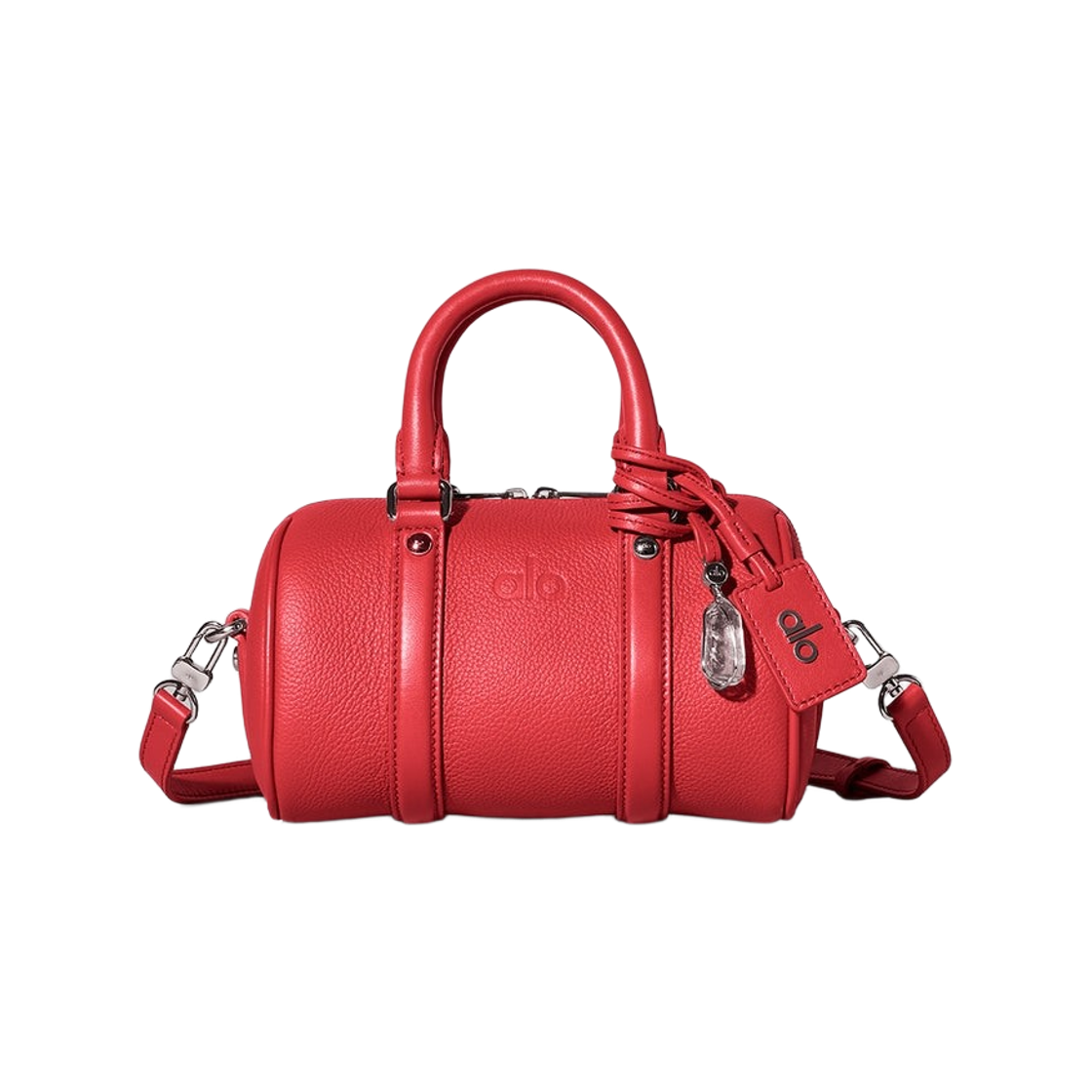 알로 요가 미니 보이지 브라이트 레드 레더(Alo Yoga Mini Voyage Bright Red Leather)