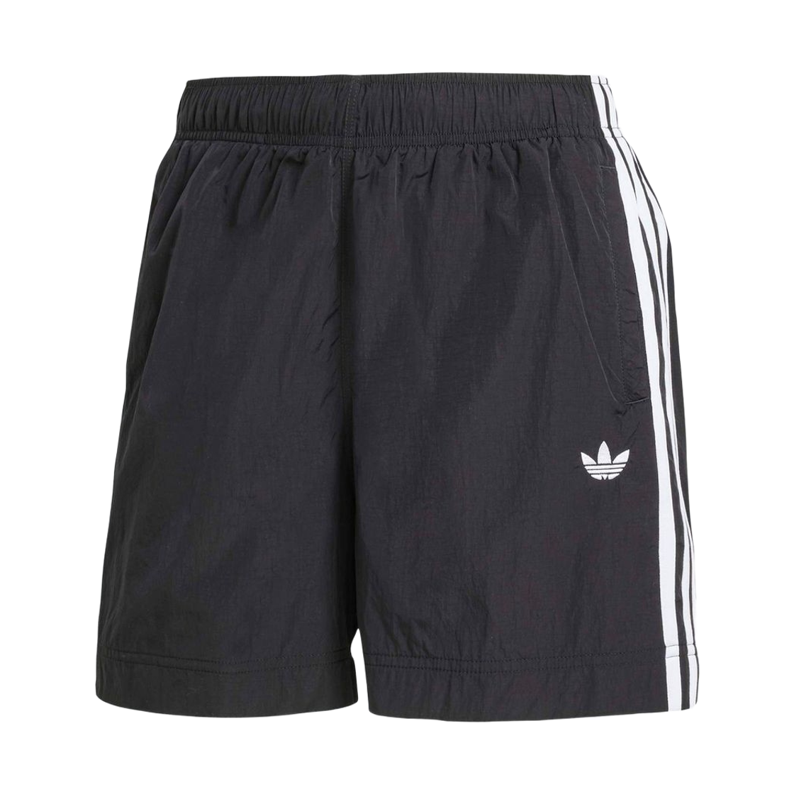 JV9843 (W) Adidas Adicolor 3S Woven Shorts Black White - KR Sizing