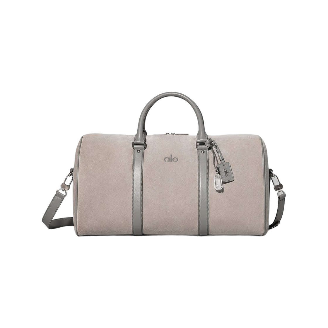 알로 요가 보이지 더플 알파인 코코아 스웨이드(Alo Yoga Voyage Duffle Alpine Cocoa Suede)