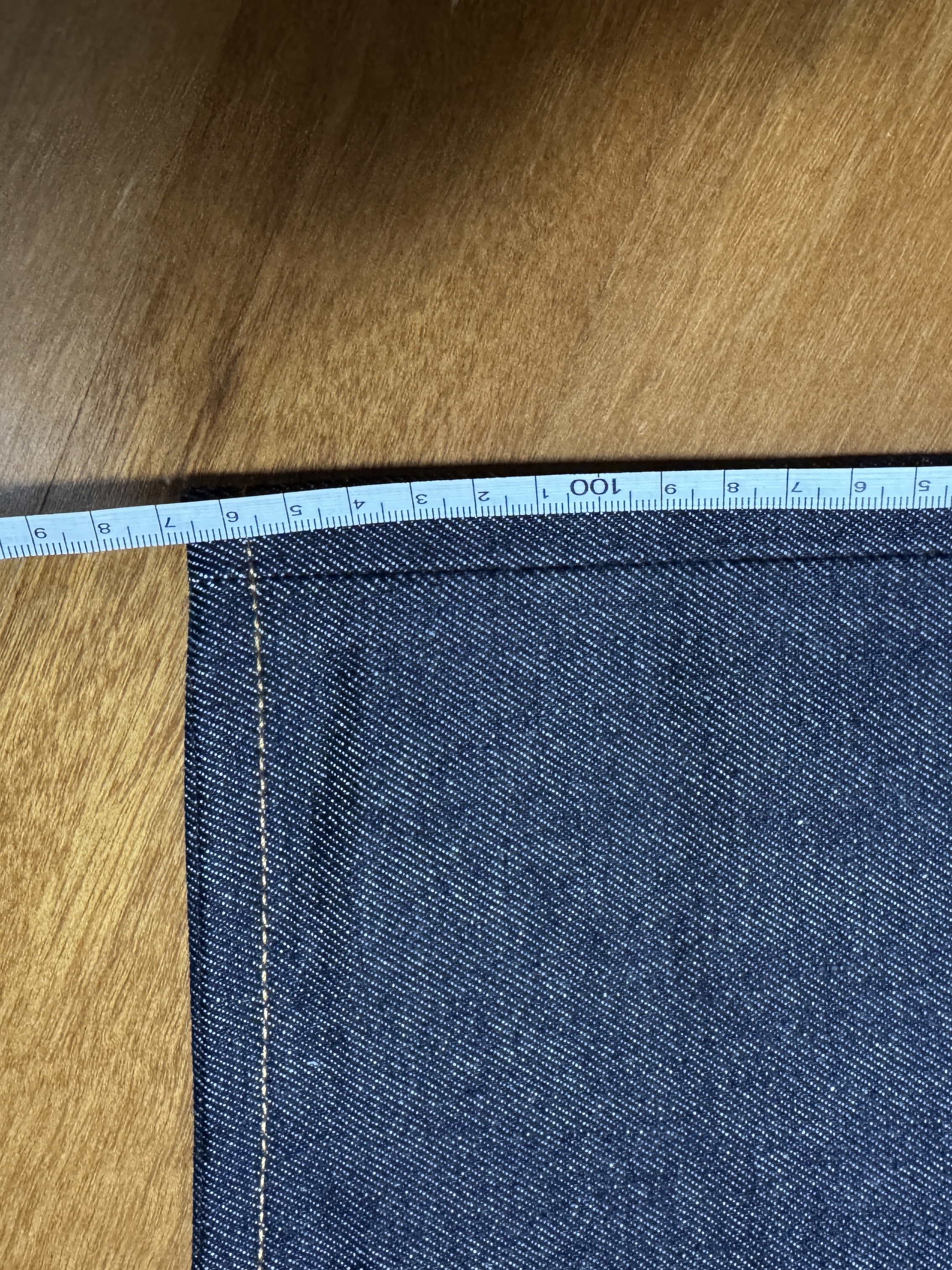 Supreme Rigid Loose Fit Selvedge Jean Rigid Indigo - 25FW 착용 스타일 - 3