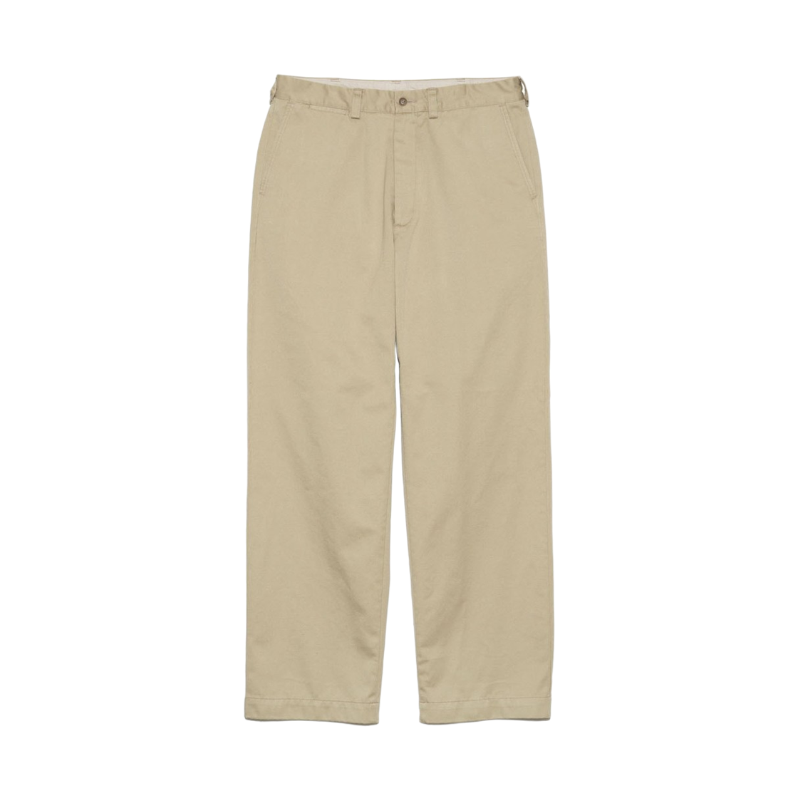 S25SC079 Nanamica Wide Straight Chino Pants Khaki