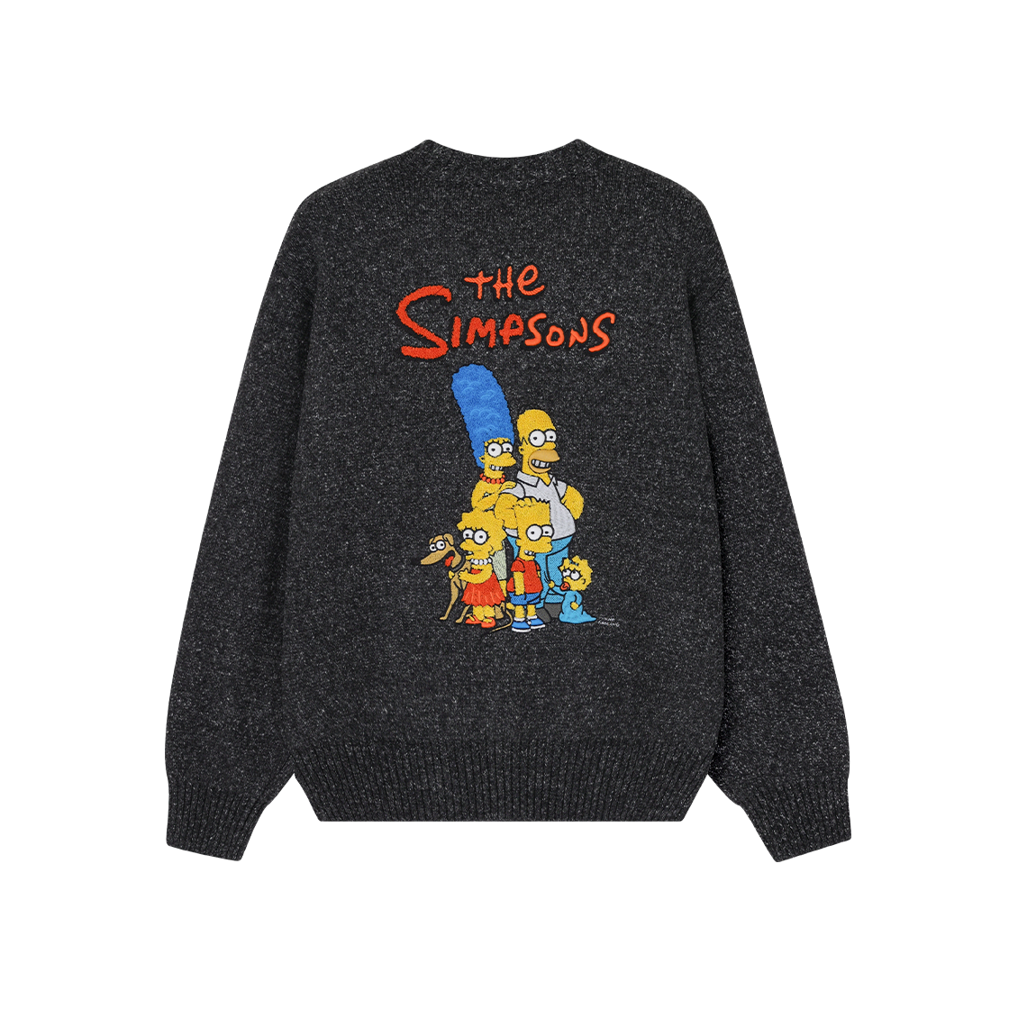 SH6KT682BK SONGZIO HOMME Reverse Family V Neck Cardigan Black