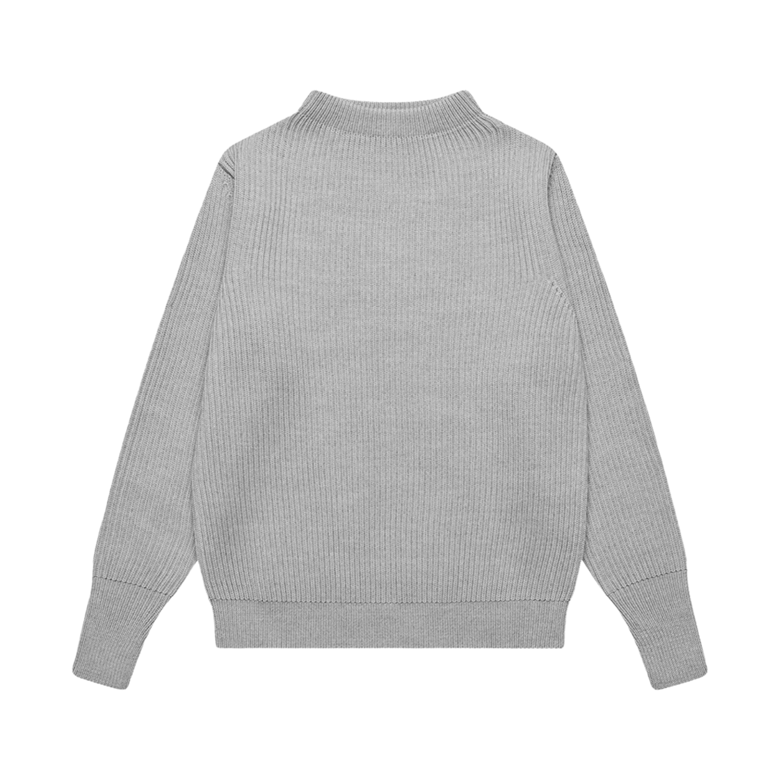 - Andersen Andersen Navy Crewneck Sweater Light Grey