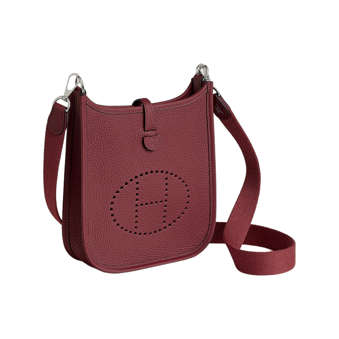 에르메스 에블린 16 아마존 백 클레망스 & 팔라듐 하드웨어 루즈 아쉬(Hermes Evelyne 16 Amazone Bag Clemence & Palladium Rouge H) - 2