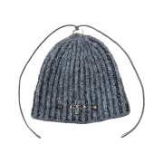 Surgery Clover Logo Double Strap Beanie Grey