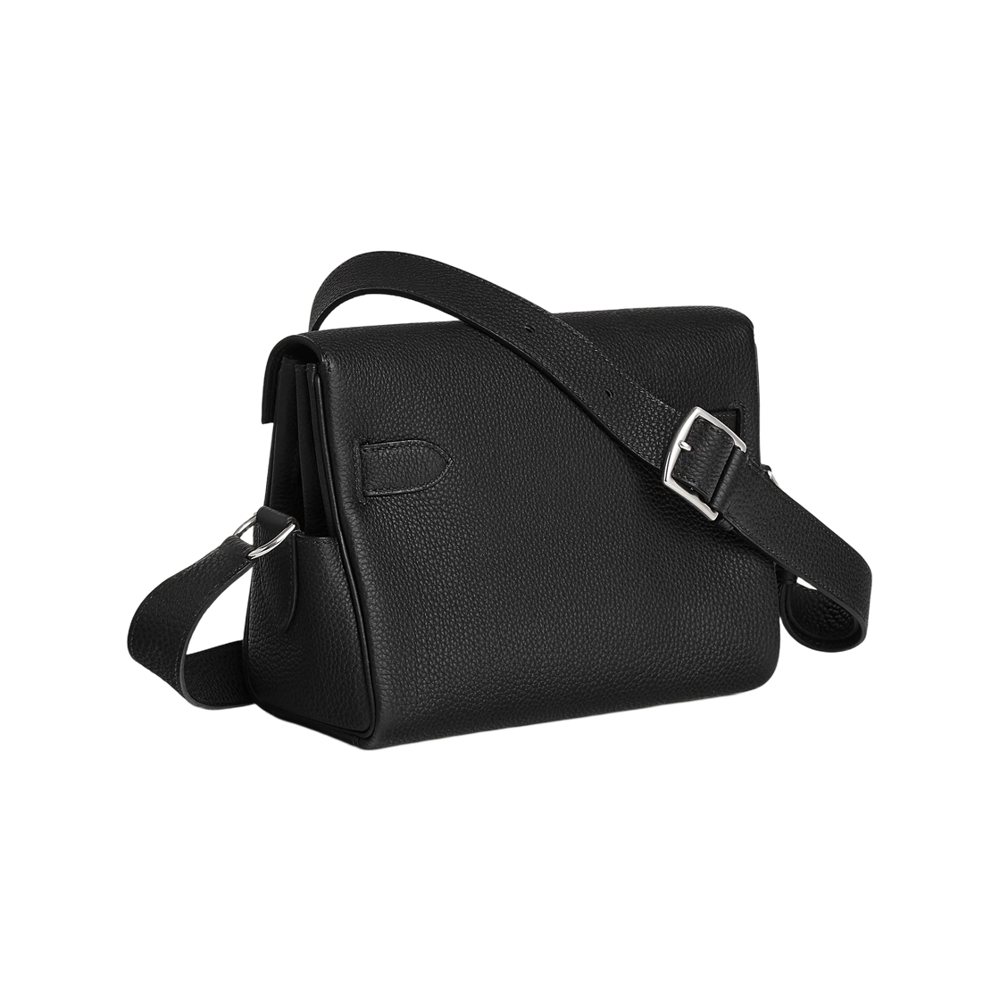 에르메스 켈리 메신저 PM 백 토고 카프스킨 & 팔라듐 하드웨어 누아(Hermes Kelly Messenger PM Bag Togo Calfskin & Palladium Noir) - 2