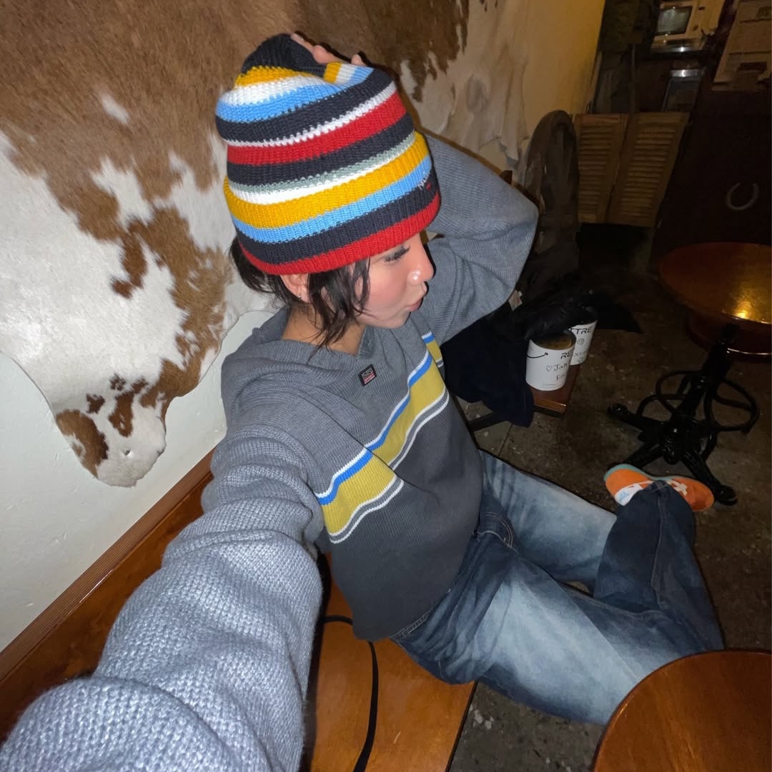 SPORT CHAMBER SC Glide Knit Hoodie Charcoal 착용 스타일 - 5