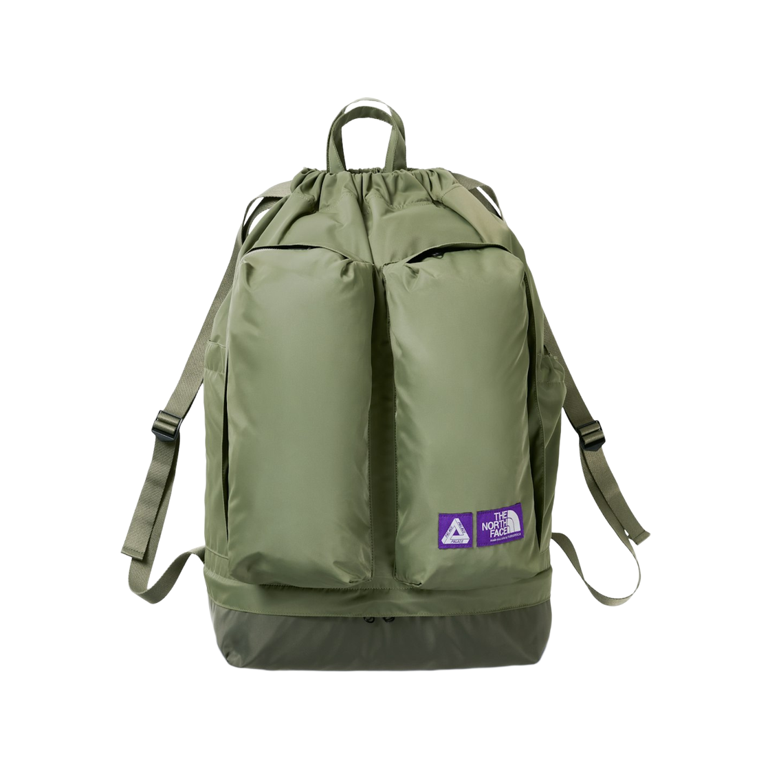 팔라스 x 노스페이스 퍼플라벨 마운틴 윈드 백팩 세이지 그린 - 25FW(Palace x The North Face Purple Label Mountain Wind Backpack Sage Green - 25FW)