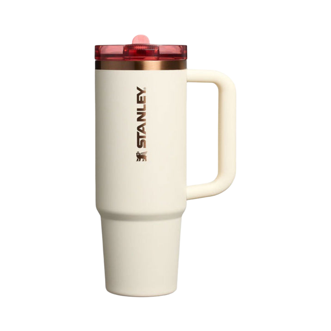 스탠리 더 퀜처 프로투어 플립 스트로우 텀블러 887ml 크림 로즈 골드(Stanley The Quencher ProTour Flip Straw Tumbler 887ml Cream Rose Gold)