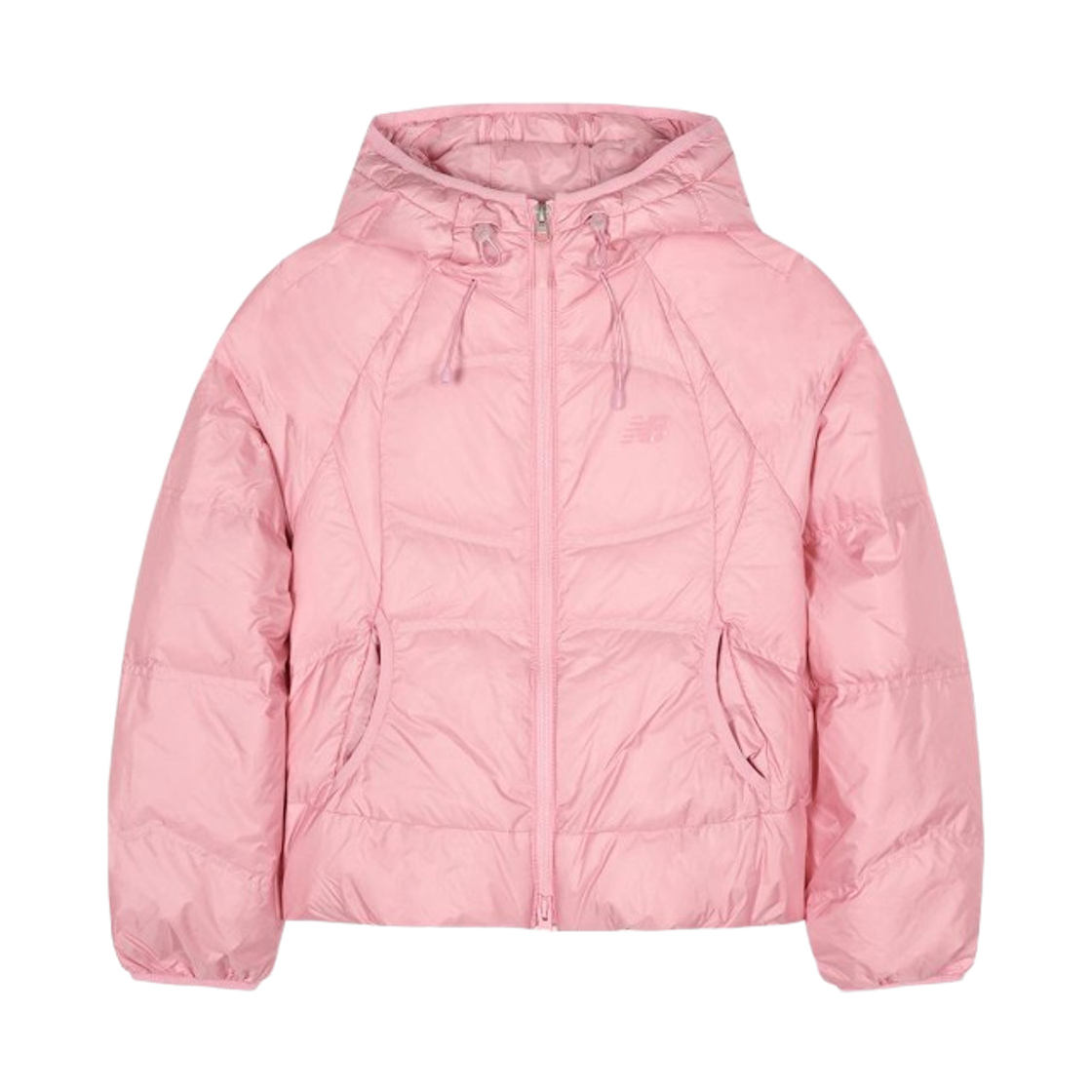 NBNPG1W212-25 (W) New Balance Flying Lightweight Hooded Down Jacket Pink