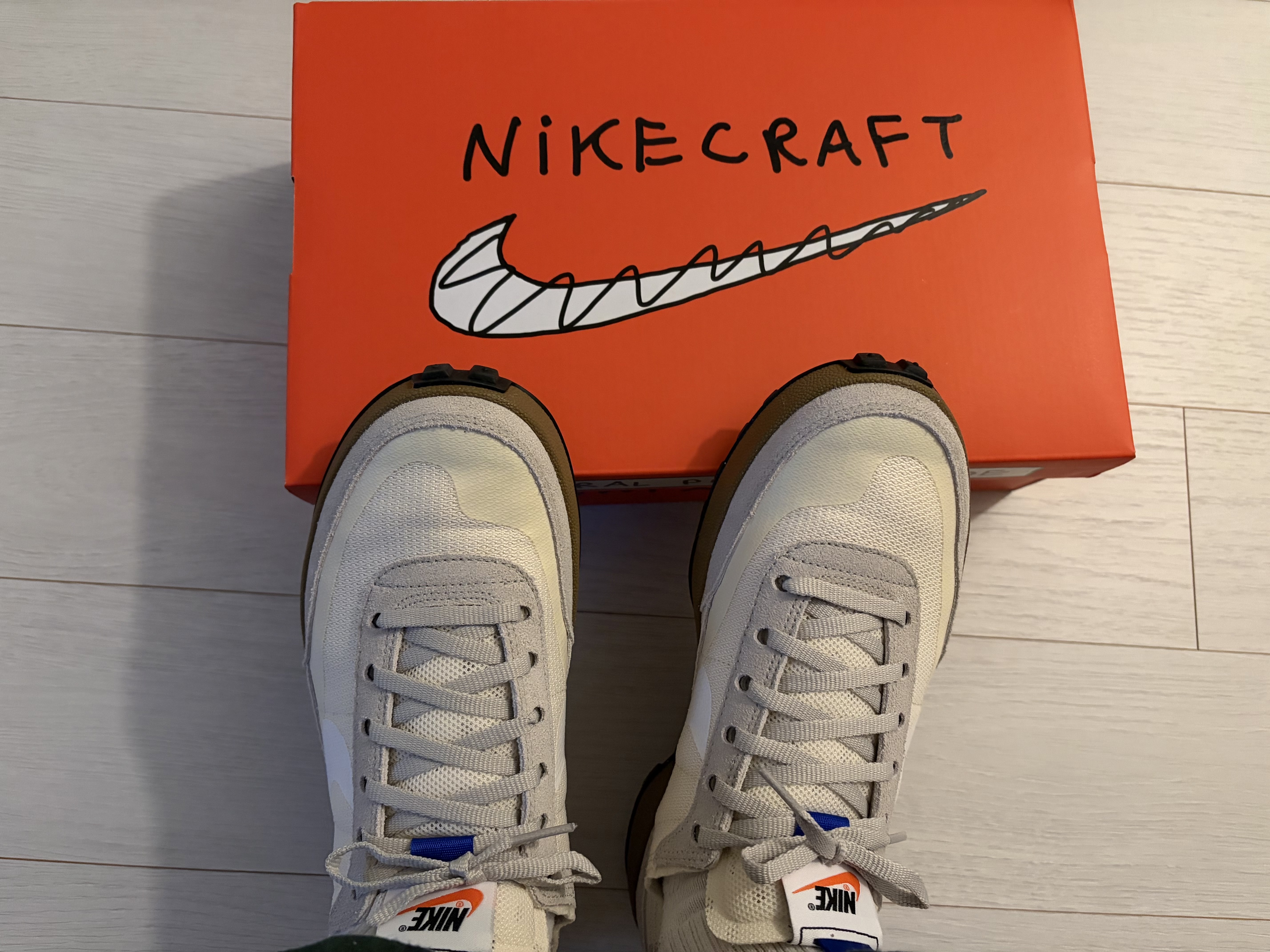 Nike x Tom Sachs General Purpose Shoe Light Cream 착용 스타일