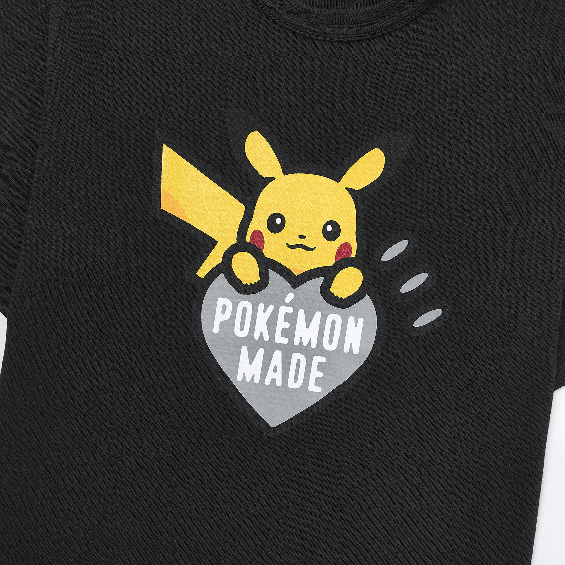 휴먼 메이드 x 포켓몬 그래픽 티셔츠 블랙 그레이 - 삿포로 스토어 한정(Human Made x Pokemon Graphic T-Shirt Black Gray - Sapporo Store Exclusive) - 3