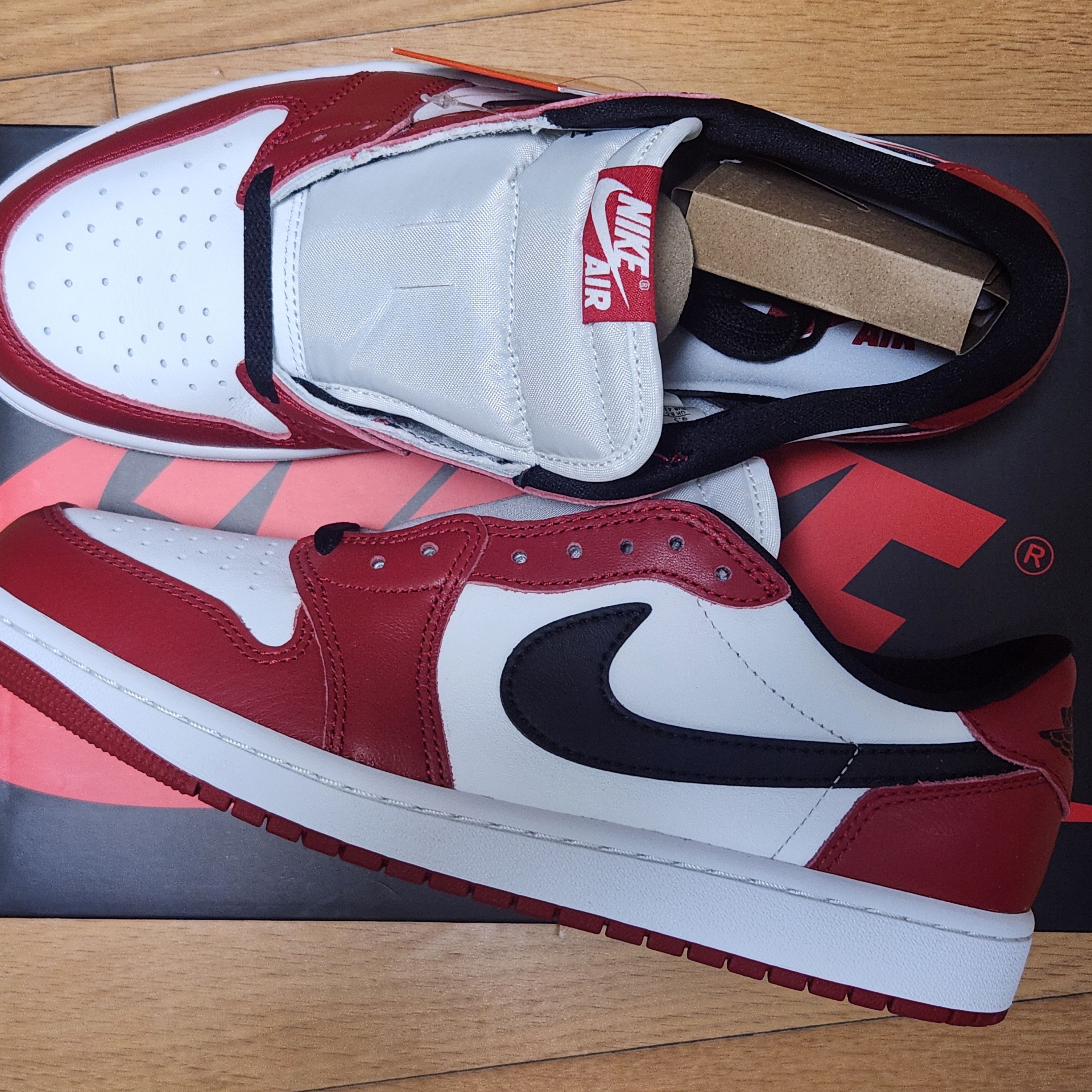 Jordan 1 Retro Low OG Chicago 착용 스타일