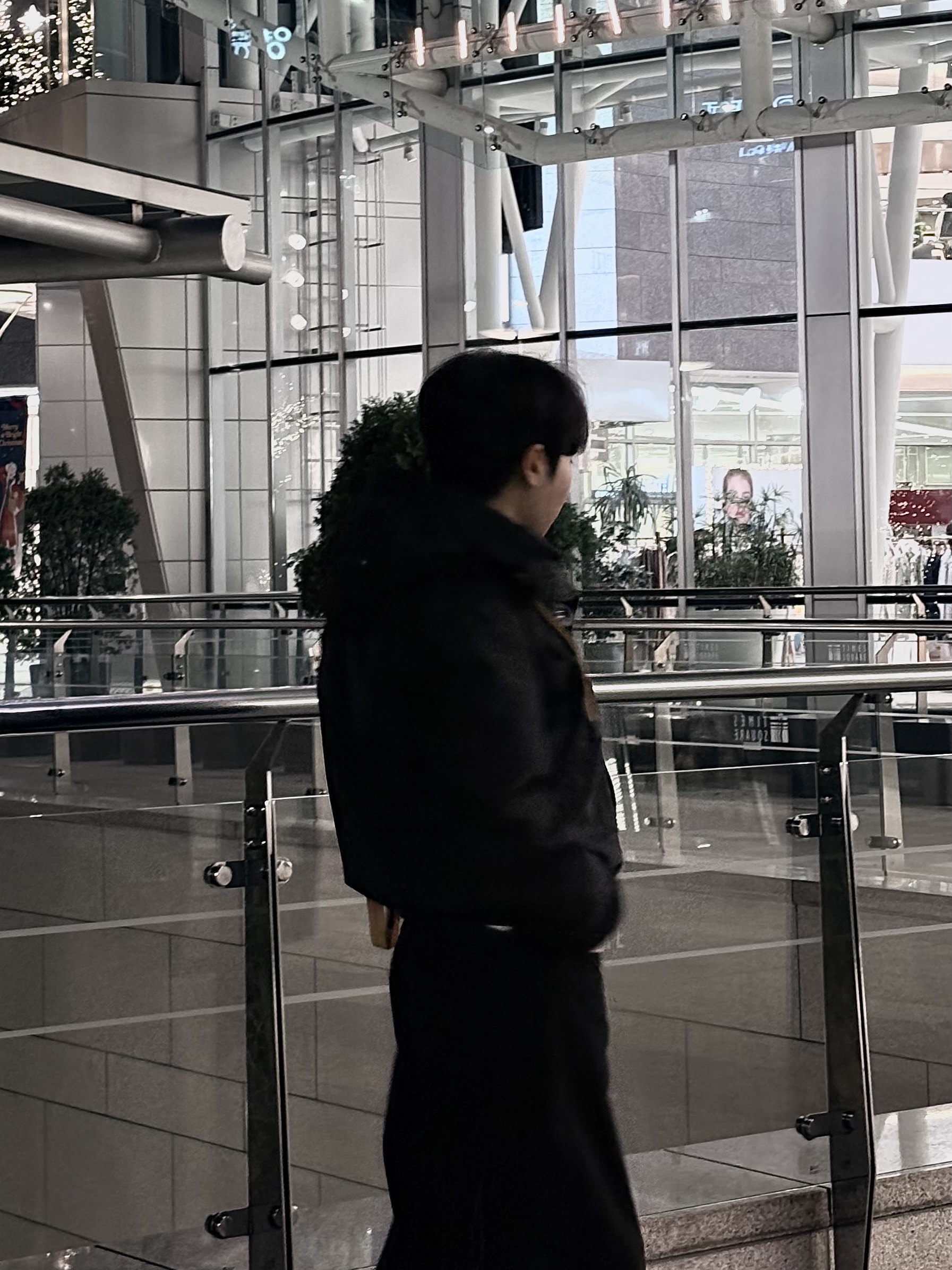Parajumpers Gobi Bomber Jacket Black - 25FW, Prada Smooth Leather Belt Black 착용 스타일 - 1