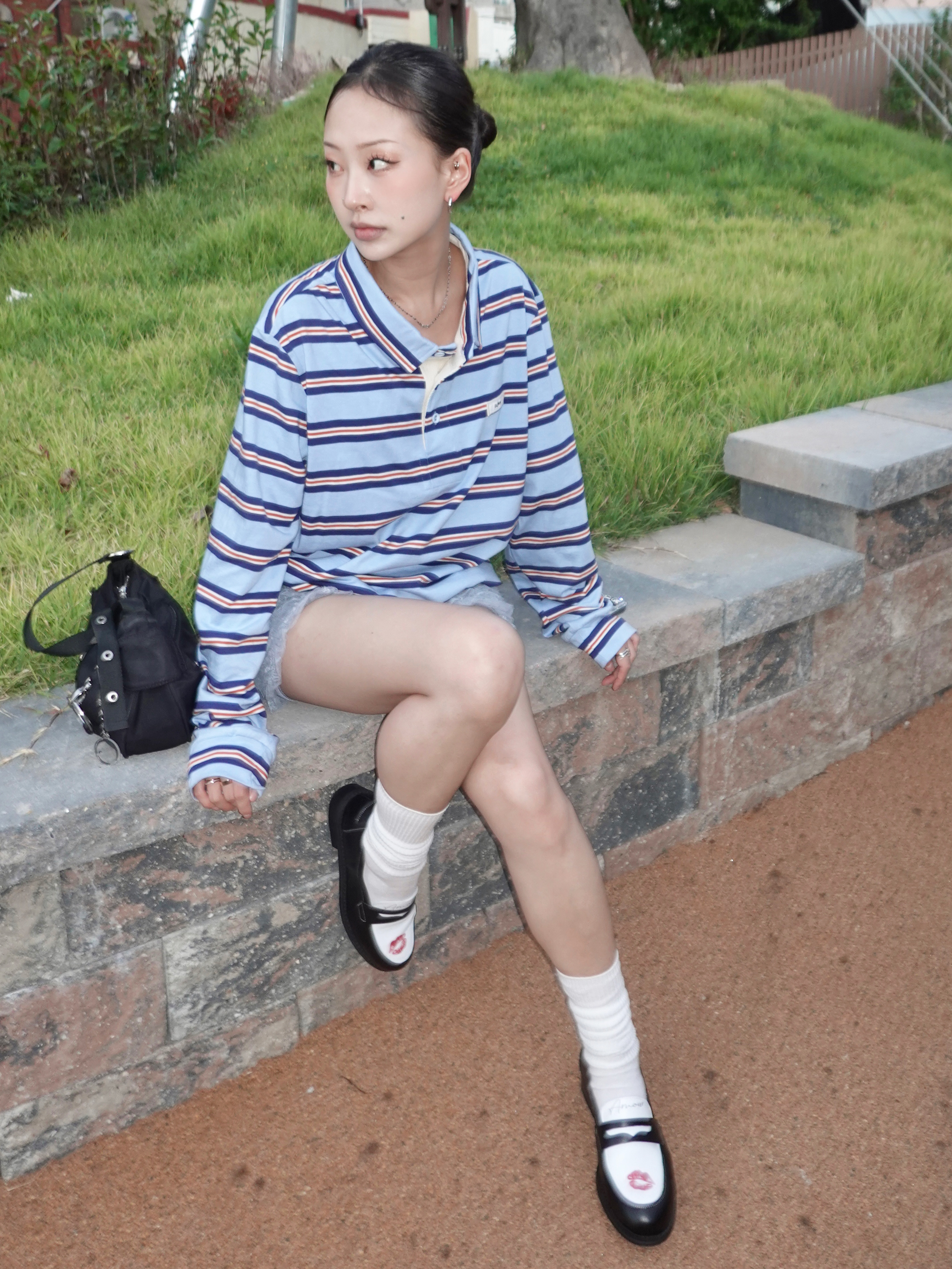 PENNY PLATE Women Loafer Kiss Low 착용 스타일 - 1