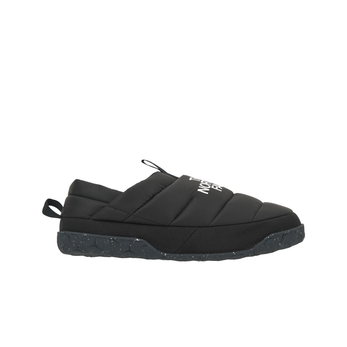 노스페이스 눕시 뮬 TNF 블랙 TNF 화이트(The North Face Nuptse Mules TNF Black TNF White)