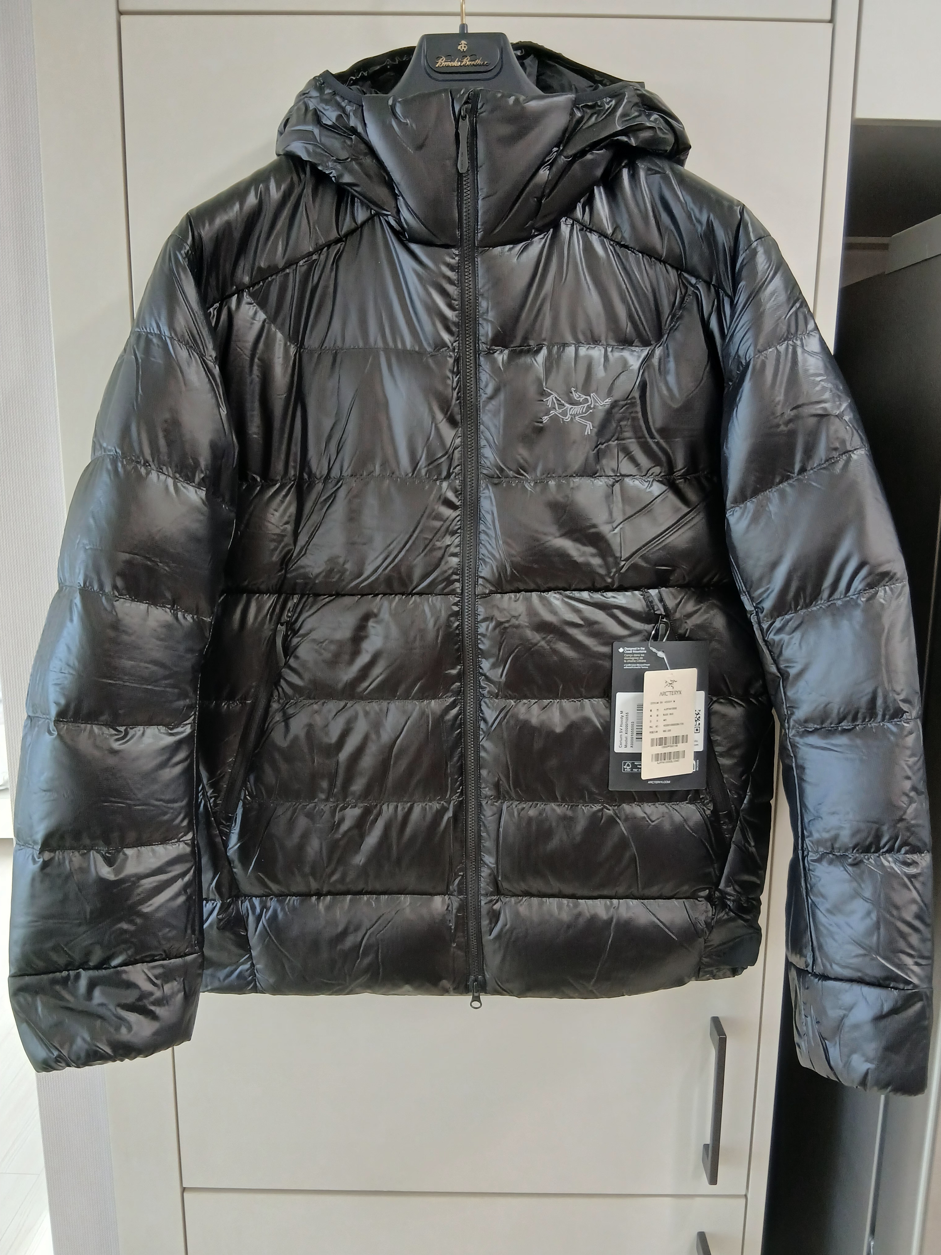 Arc'teryx Cerium SV Hoody Black 착용 스타일 - 1