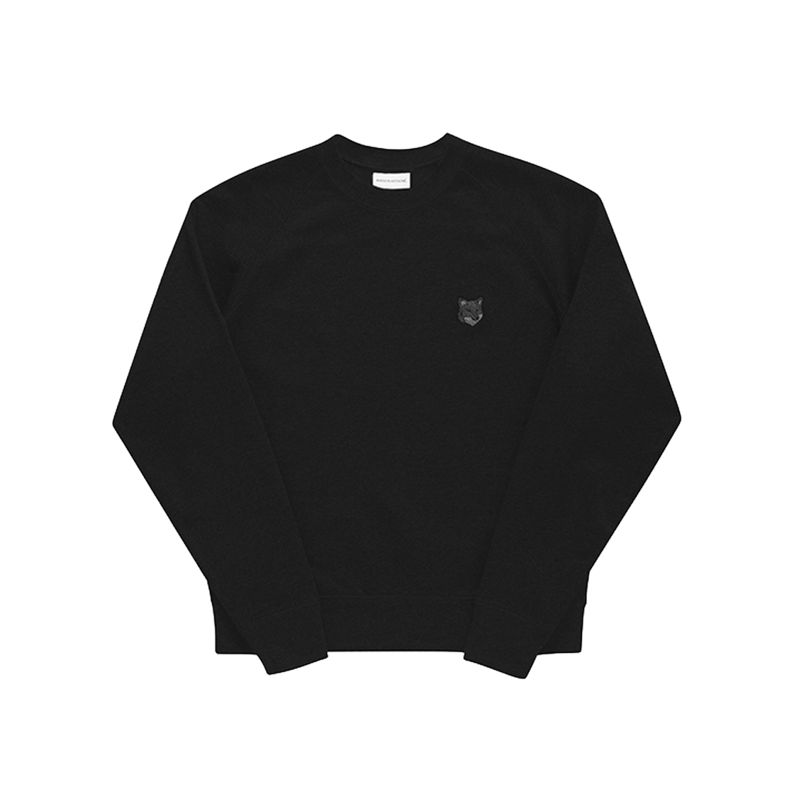 MM00304KM0001 P199 [25% 쿠폰] Maison Kitsune Bold Fox Head Patch Oversize Sweatshirt Black