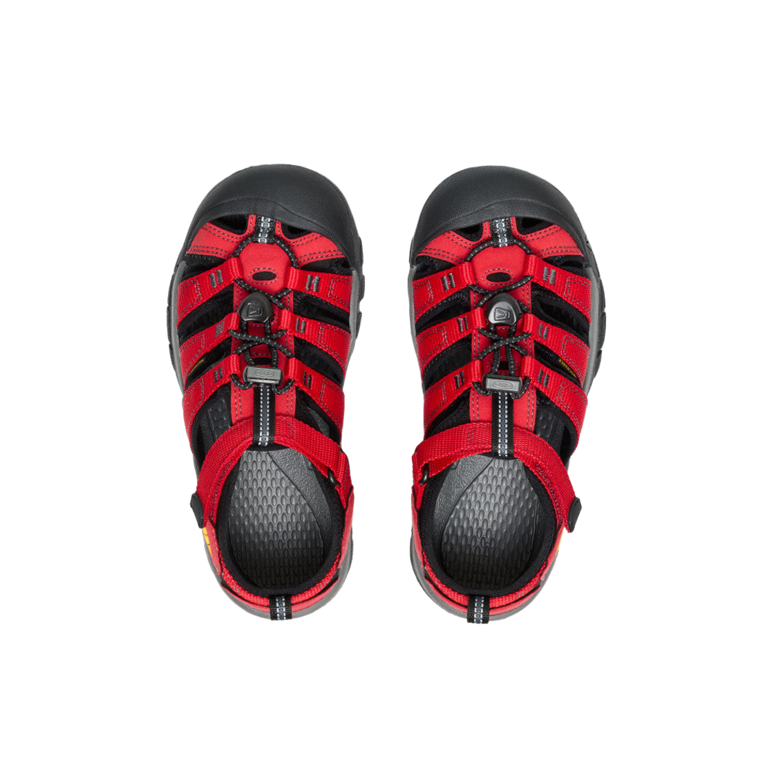 (키즈) 킨 뉴포트 H2 리본 레드 가고일((Kids) Keen Newport H2 Ribbon Red Gargoyle) - 2