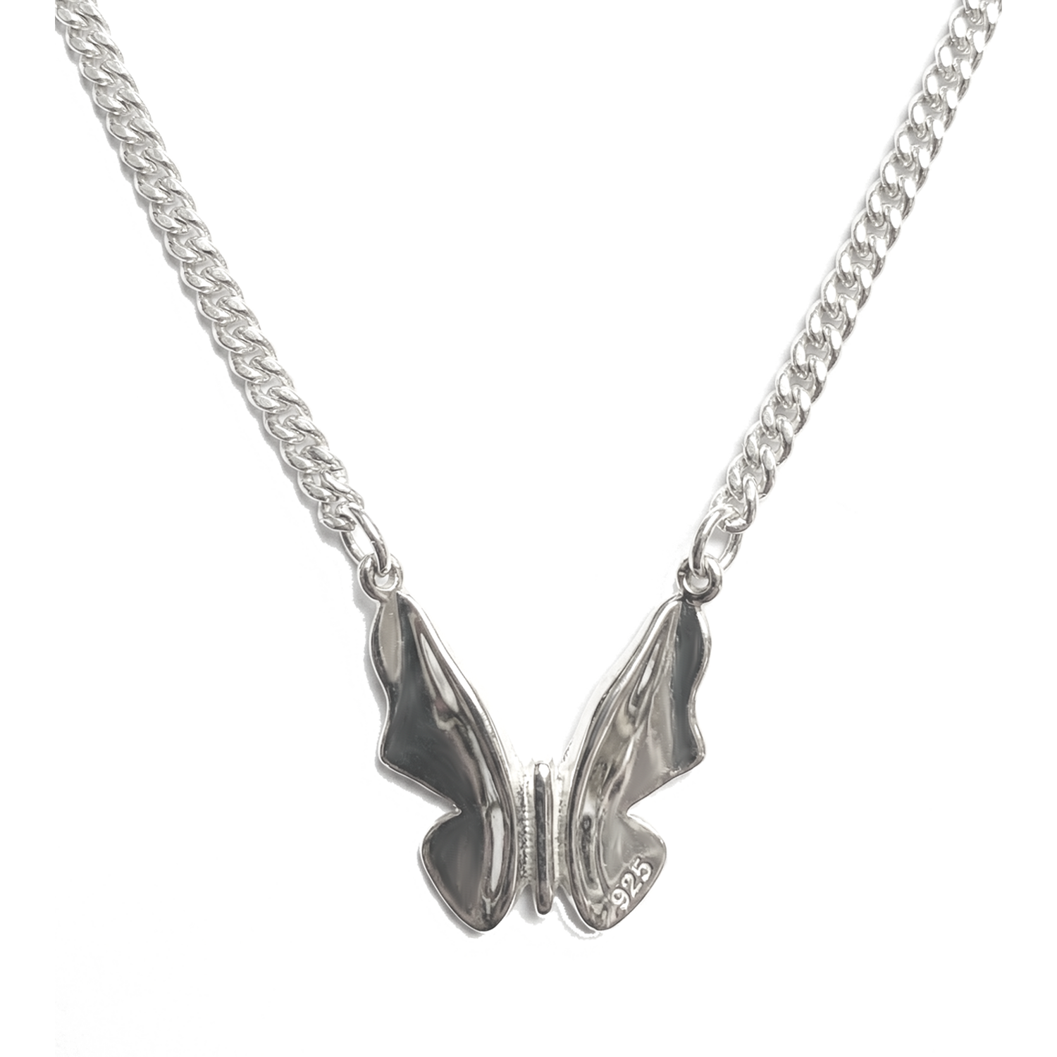 언더마이카 무.에이씨.01 - 버터플라이 펜던트 925 실버 목걸이