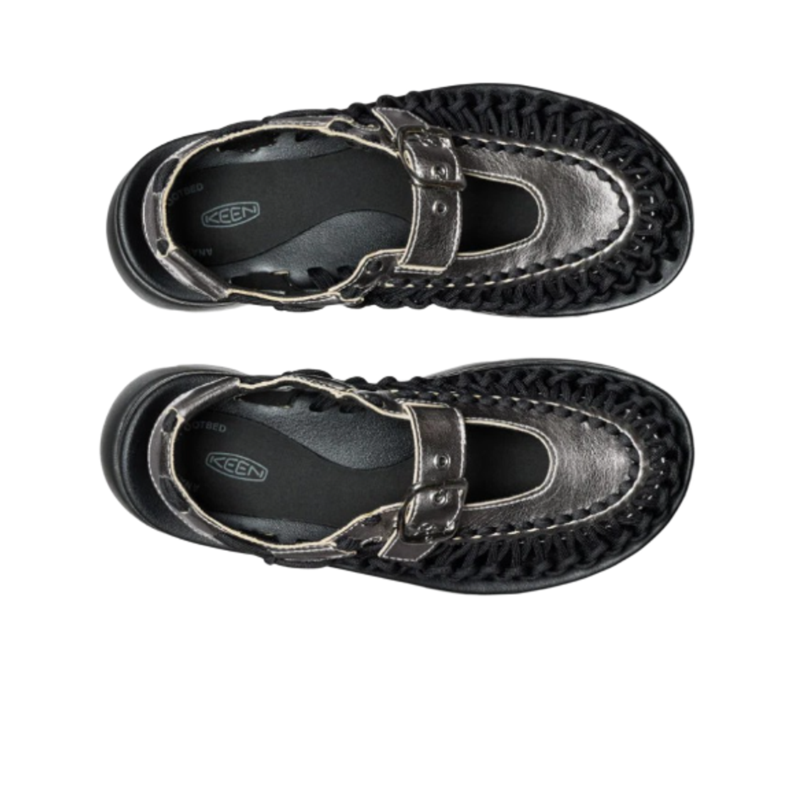 킨 유니크 PLT 메리 제인 스니커즈 실버 블랙(Keen Uneek PLT Mary Jane Sneakers Silver Black) - 2