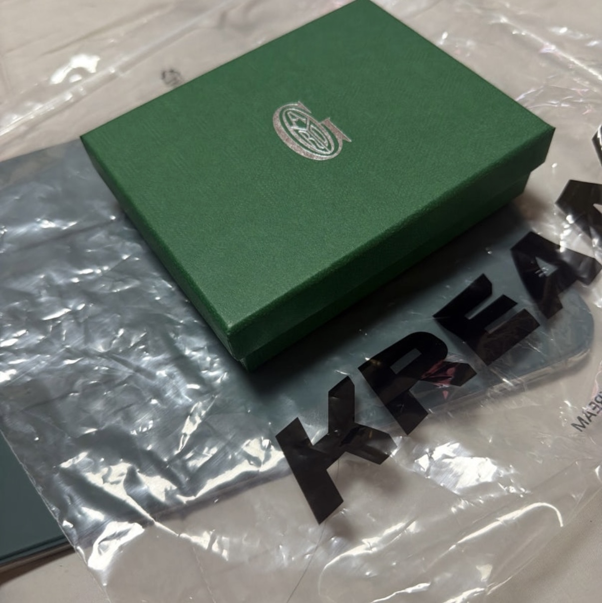 Goyard Victoire Wallet Green 착용 스타일
