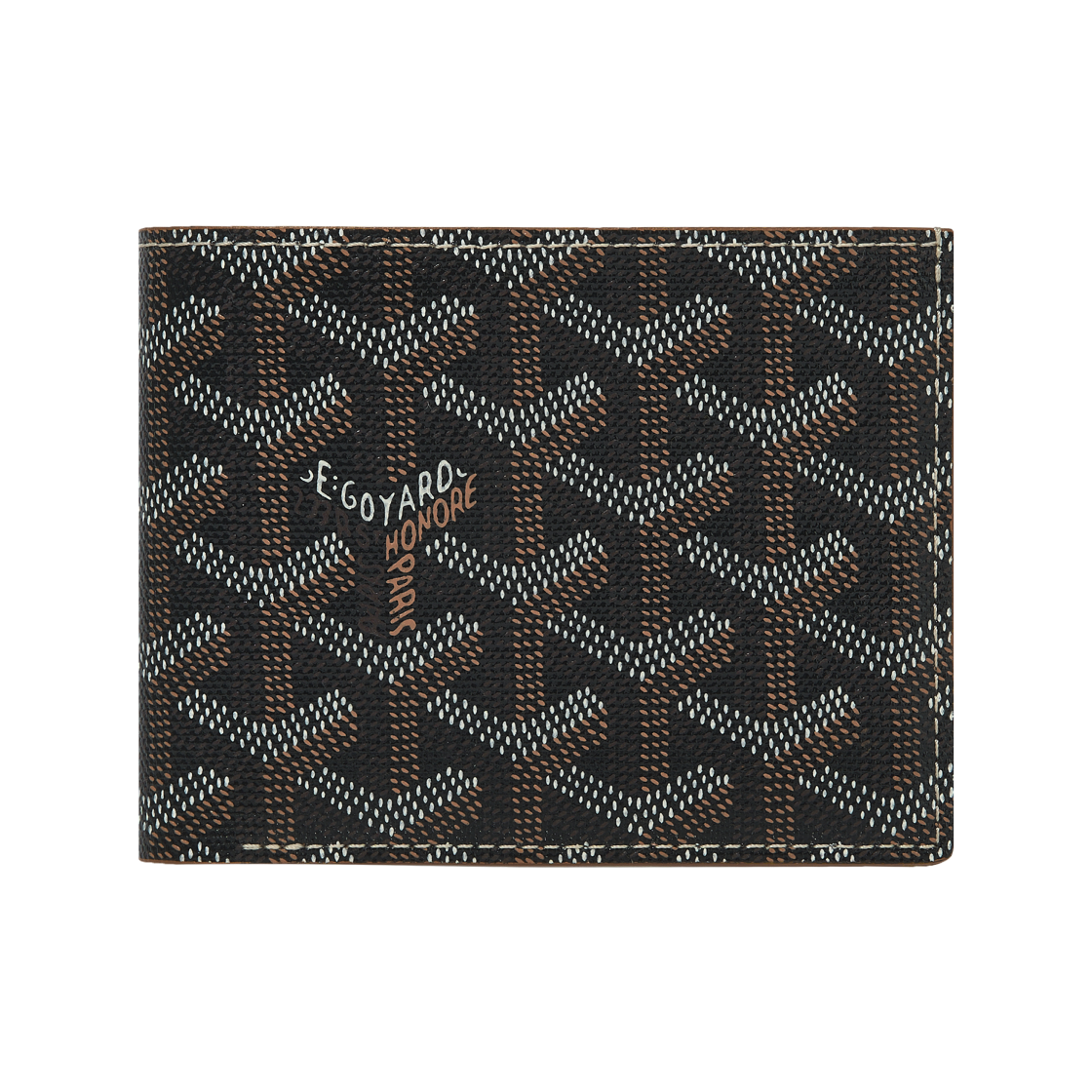 고야드 빅투아르 지갑 블랙 탄(Goyard Victoire Wallet Black Tan)