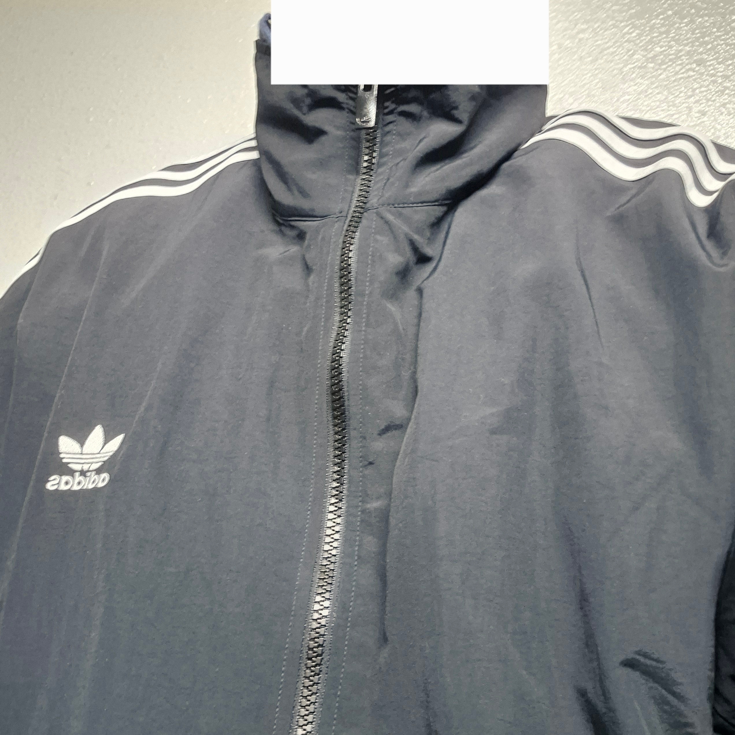 Adidas Adicolor Woven Firebird Track Top Black  - KR Sizing 착용 스타일