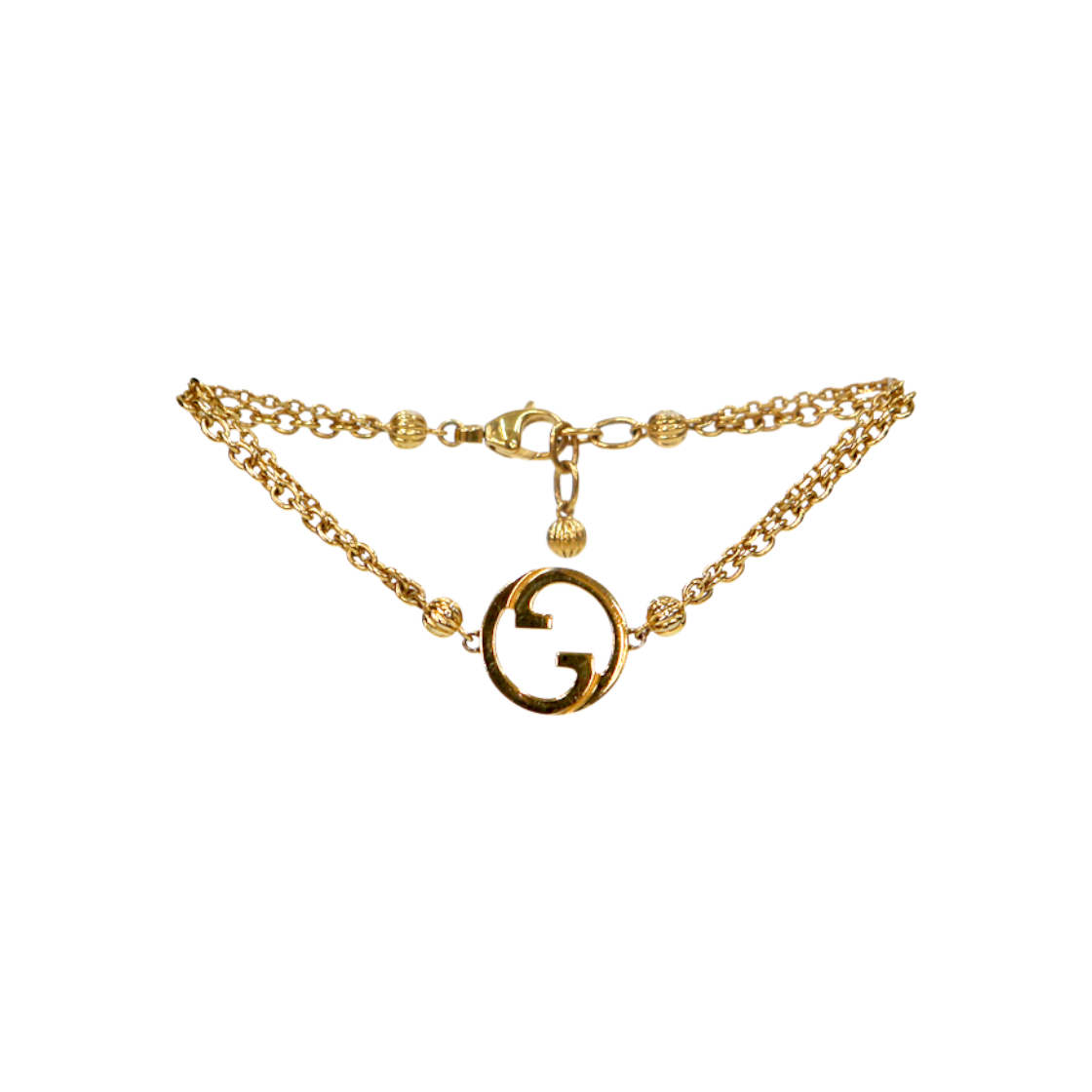 구찌 인터로킹 G 골드 팔찌 A-B43365(Gucci Interlocking G Gold Bracelet A-B43365)
