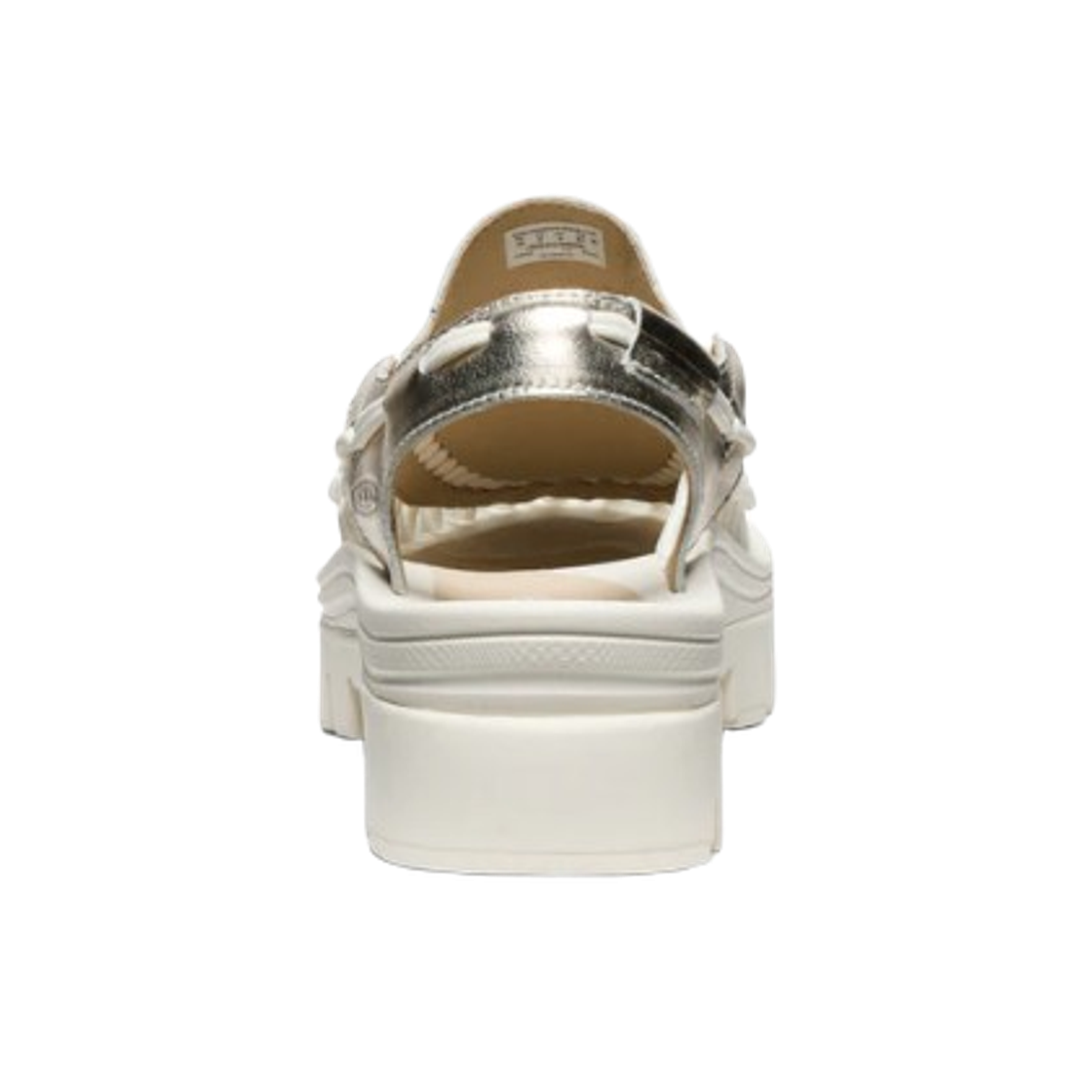 킨 유니크 PLT 테슬 스니커즈 샴페인 골드 스타 화이트(Keen Uneek PLT Tassel Sneakers Champagne Gold Star White) - 3