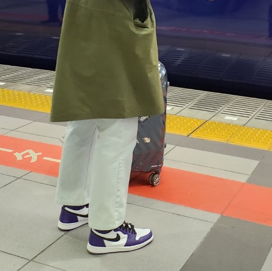 Jordan 1 Retro High OG Court Purple 2020 착용 스타일
