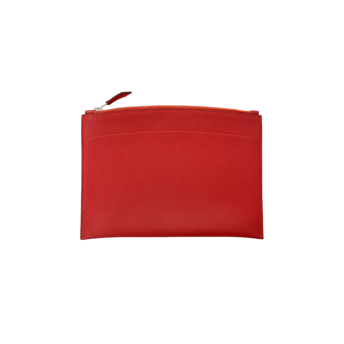 ITDOVDPWEA46 Hermes Bazar MM Clutch in Loose Grey