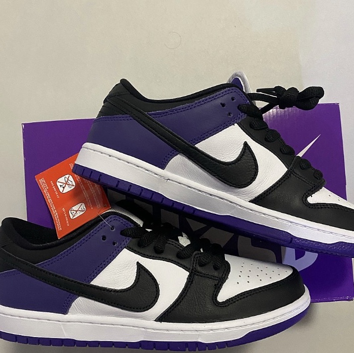 Nike SB Dunk Low Pro Court Purple 착용 스타일